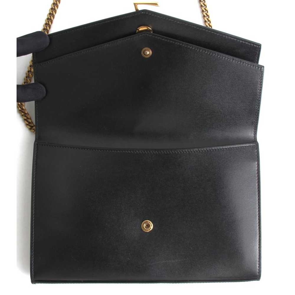 Saint Laurent Leather clutch bag - image 8