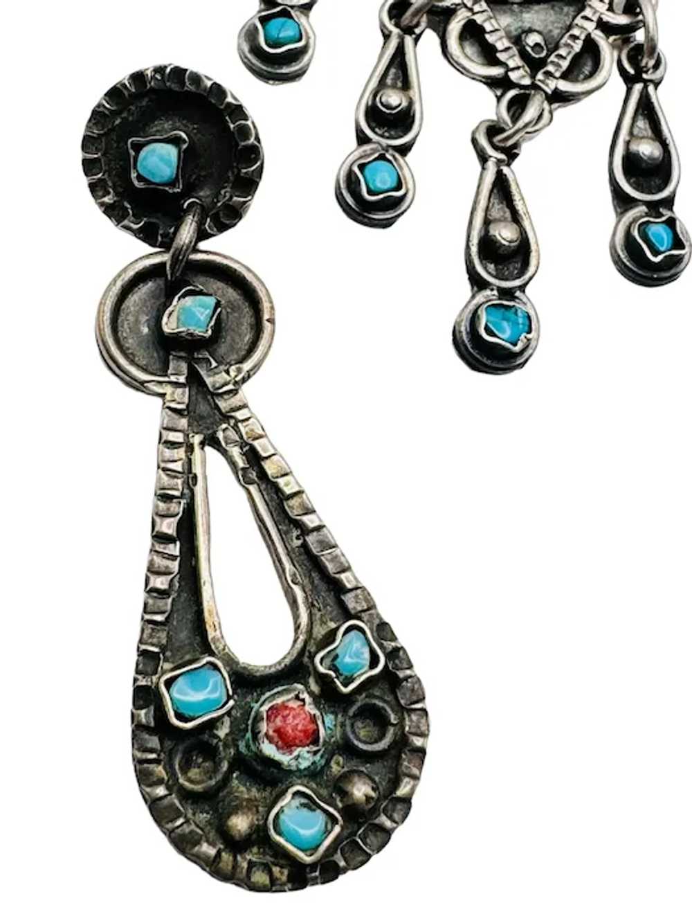 TAXCO Mexico Matilde Poulat Sterling Silver Turqu… - image 3