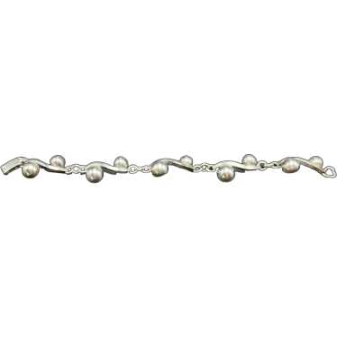 C P O TOYO KOKI Sterling Ball Bracelet