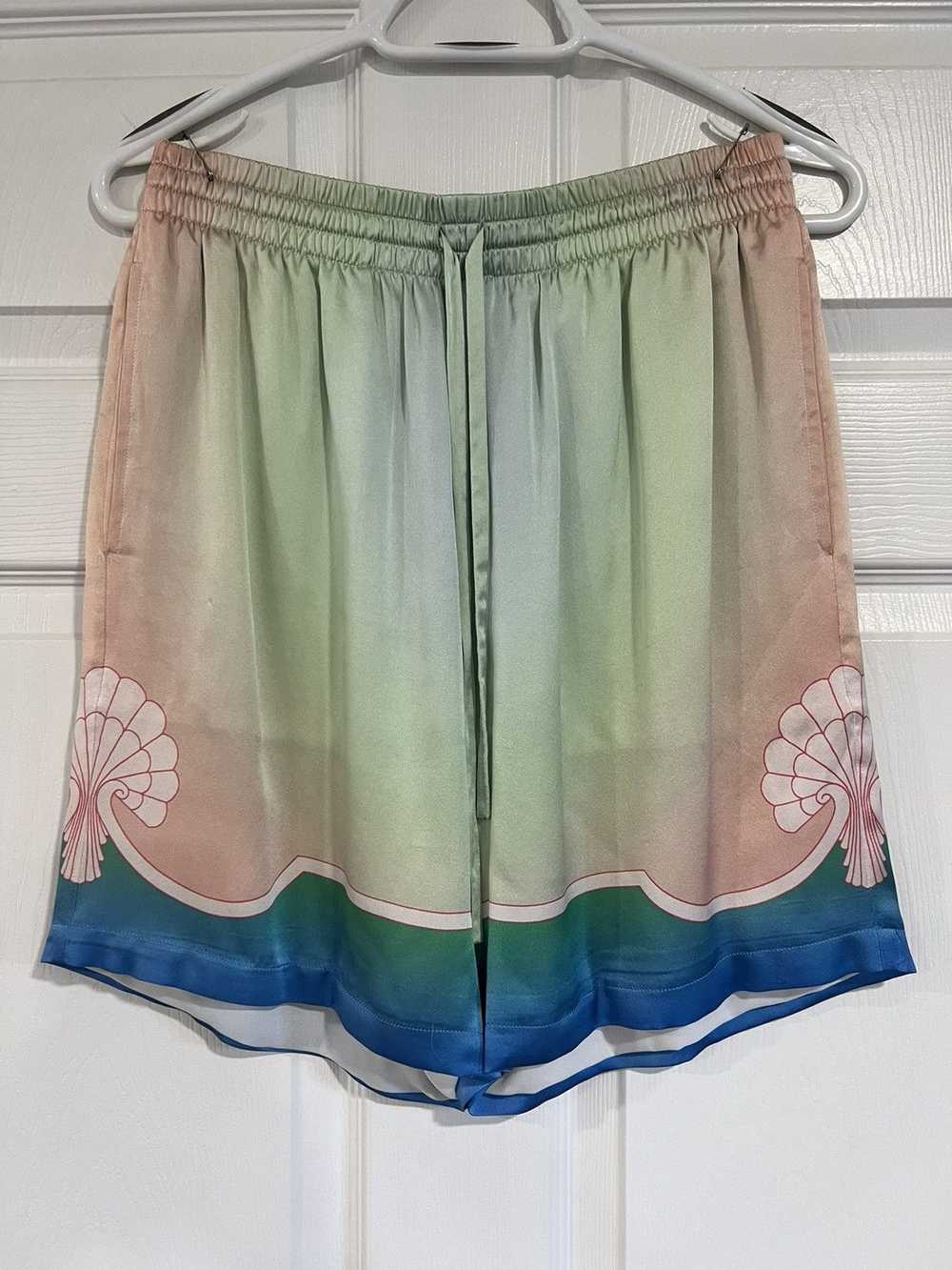 Casablanca Casablanca Silk Shell Shorts Large - image 1