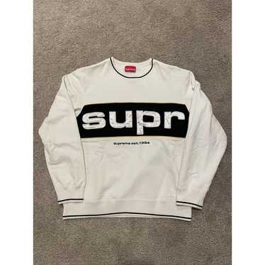 Supreme Supreme Piping Crewneck Wrap Around Spell… - image 1