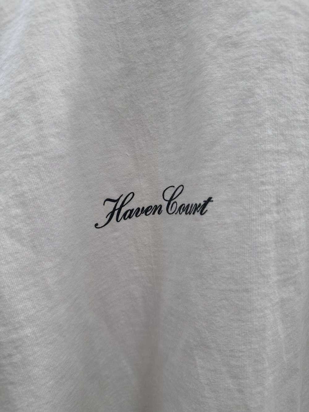 Haven Court Haven Court Script Pocket T-Shirt Whi… - image 4