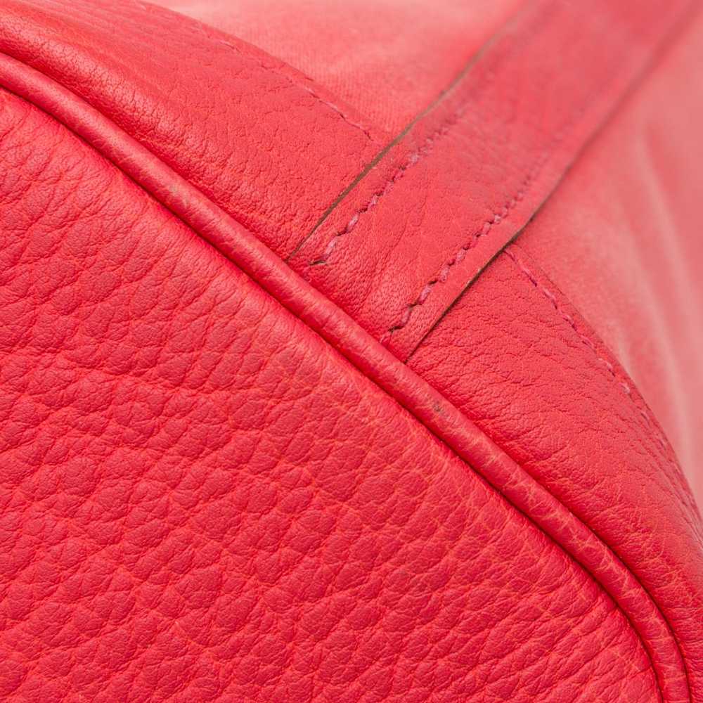 Product Details Hermes Red Toile Officier Negonda… - image 10