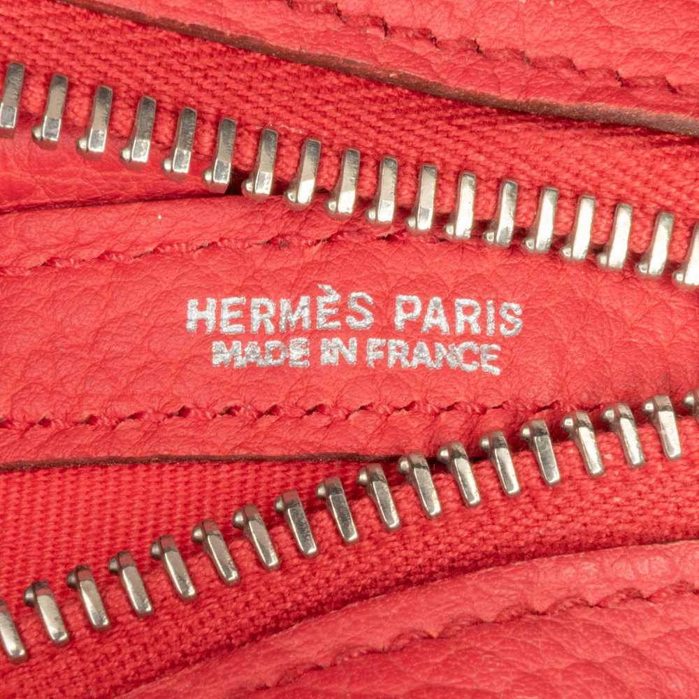 Product Details Hermes Red Toile Officier Negonda… - image 6