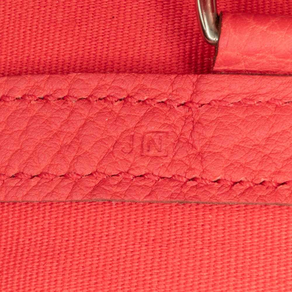 Product Details Hermes Red Toile Officier Negonda… - image 7