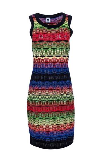 Anthropologie Numph Joaquina Knit Multicolor Stripe Midi Sleeveless outlet Dress