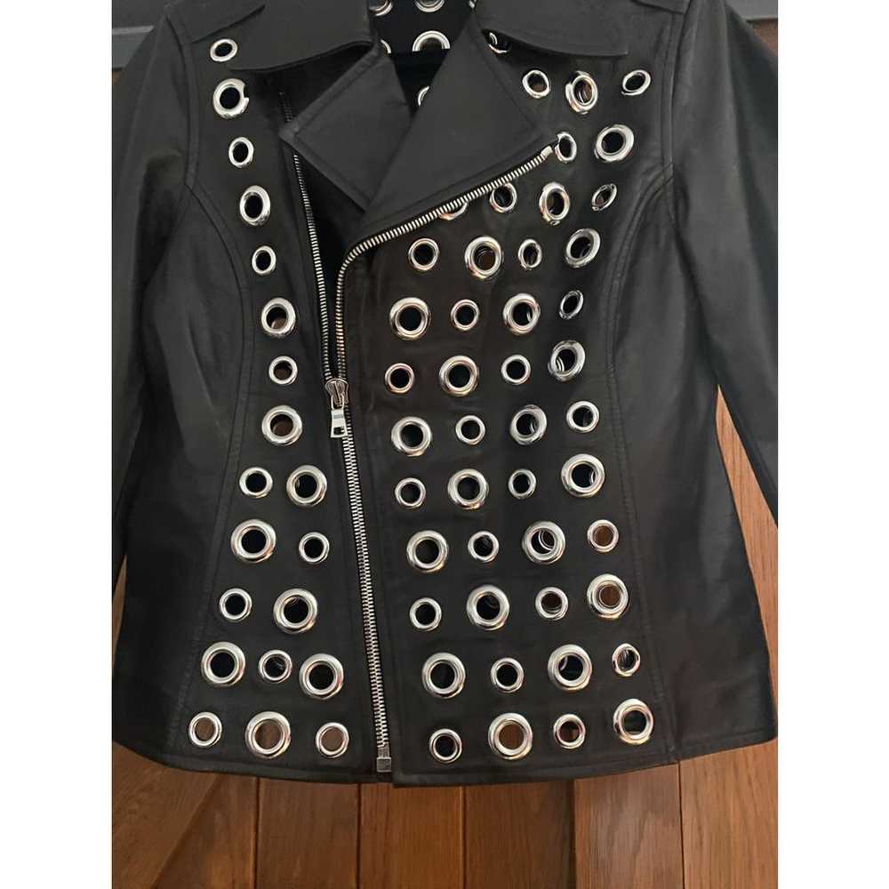 Rta Leather biker jacket - image 8