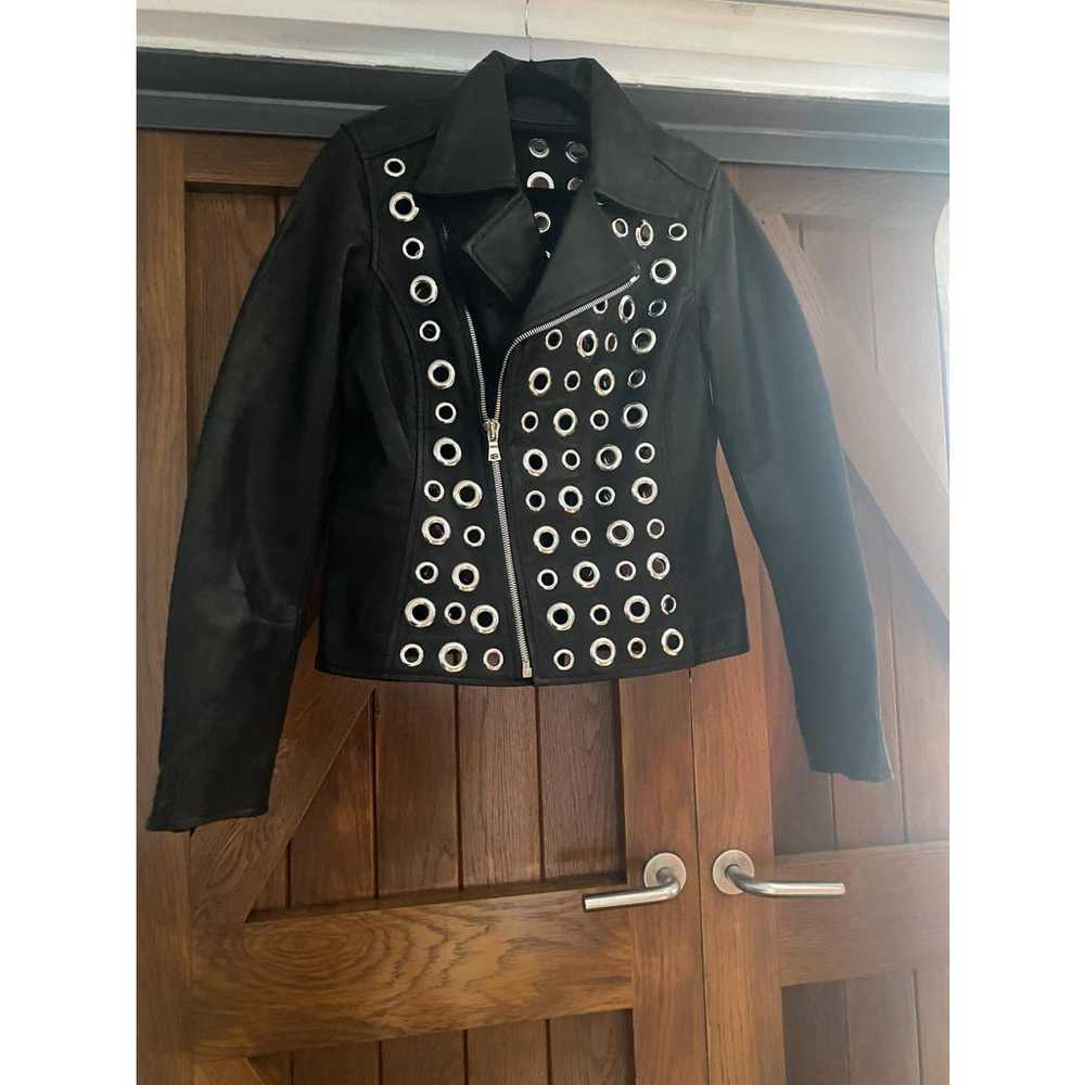 Rta Leather biker jacket - image 9