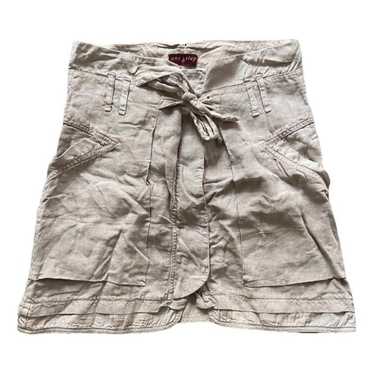 ONE Step Linen mini skirt - image 1