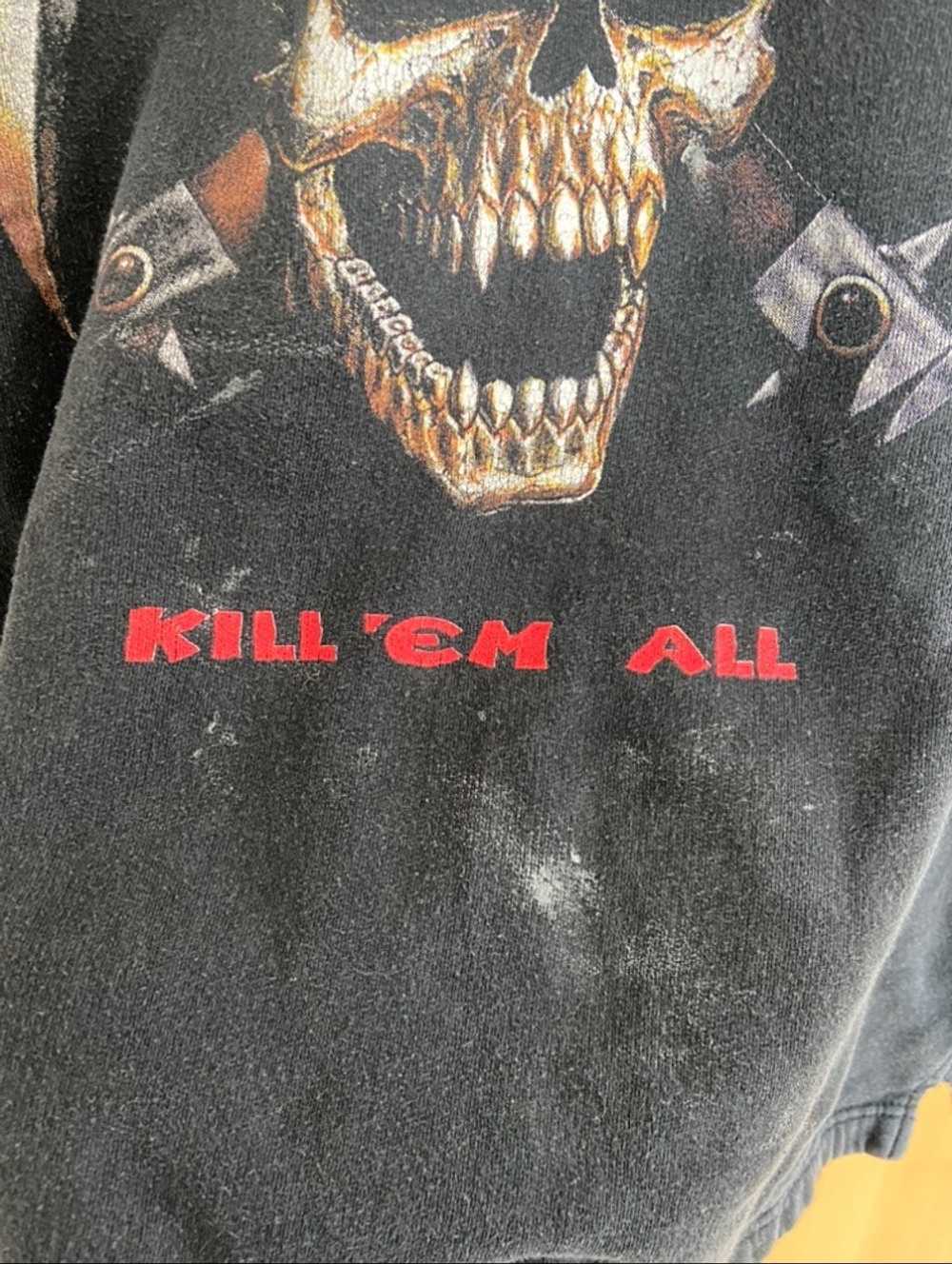 Rare vintage 1994 Metallica Kill Em All hoodie by… - image 3