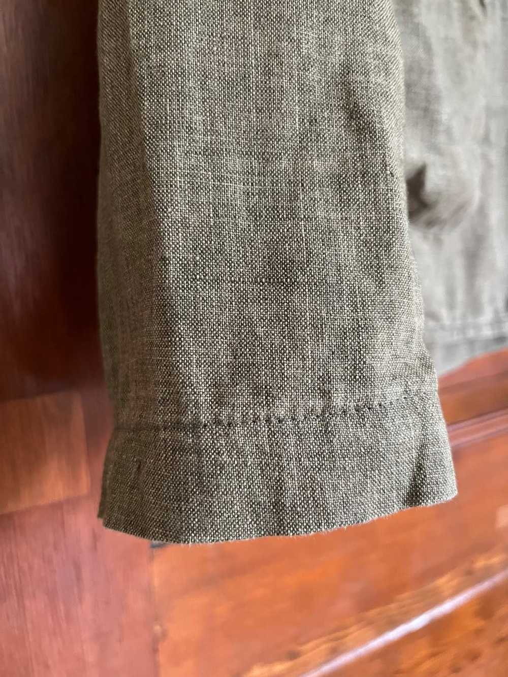 EILEEN FISHER Washed Organic Linen Delave Jacket … - image 4