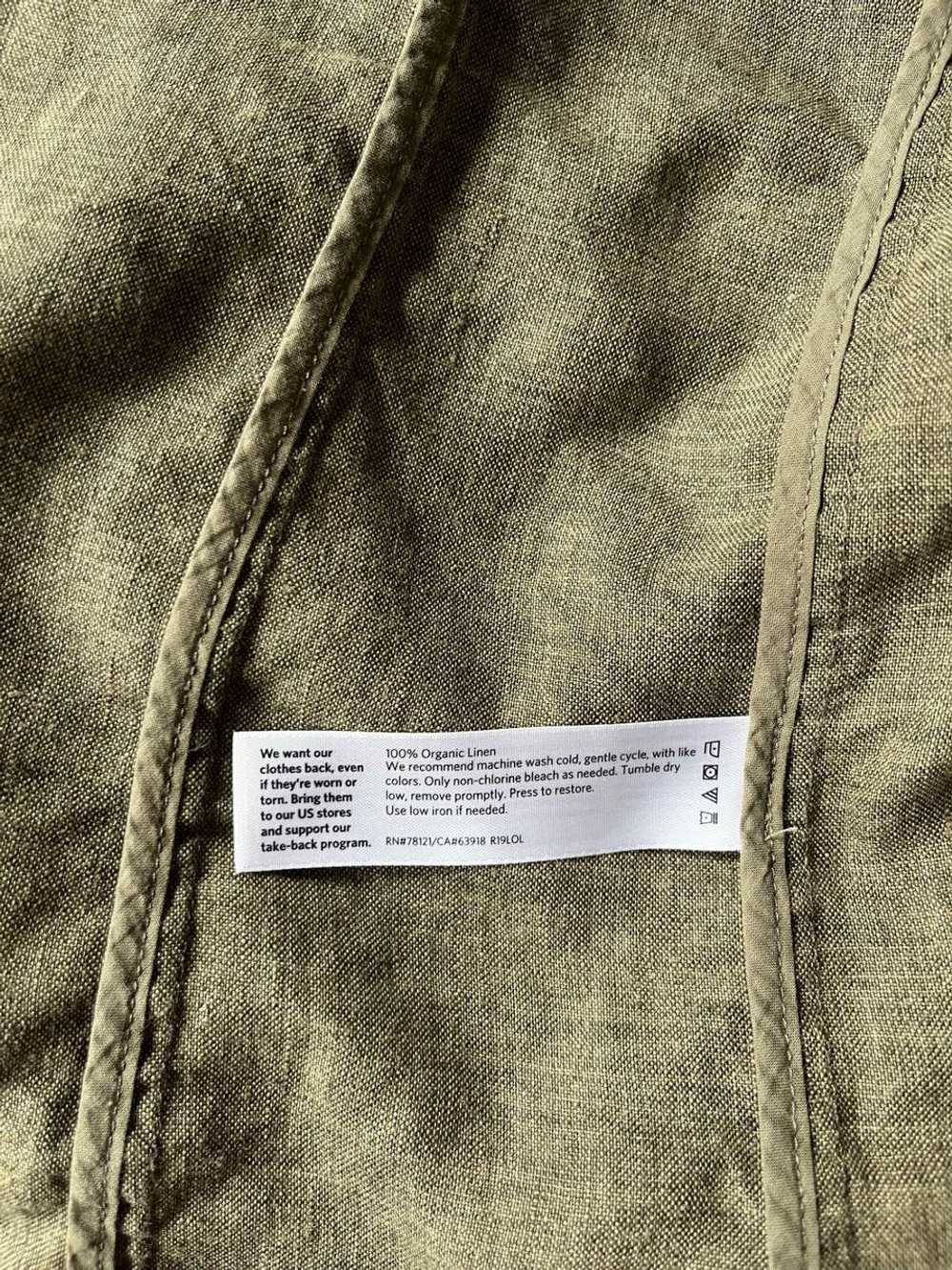 EILEEN FISHER Washed Organic Linen Delave Jacket … - image 6