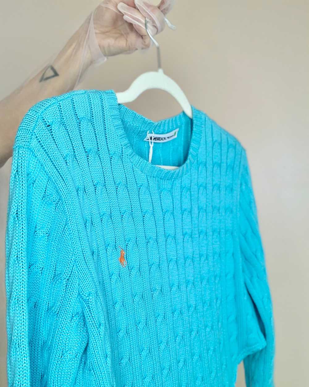 Upcycled bodysuit cotton sweater - image 6