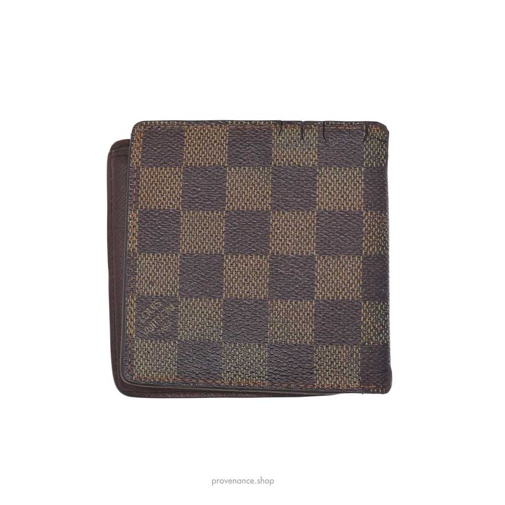 Louis Vuitton 🔴 6CC Bifold Wallet - Damier Ebene - image 2