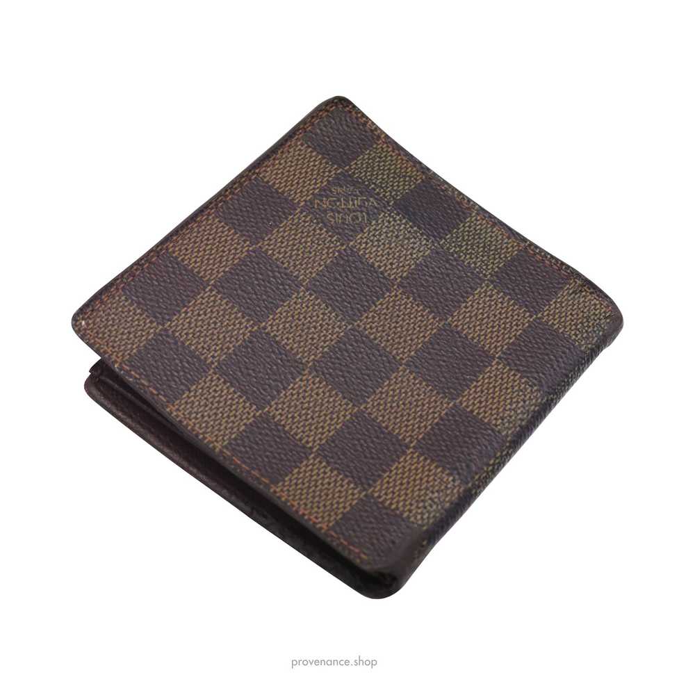 Louis Vuitton 🔴 6CC Bifold Wallet - Damier Ebene - image 4