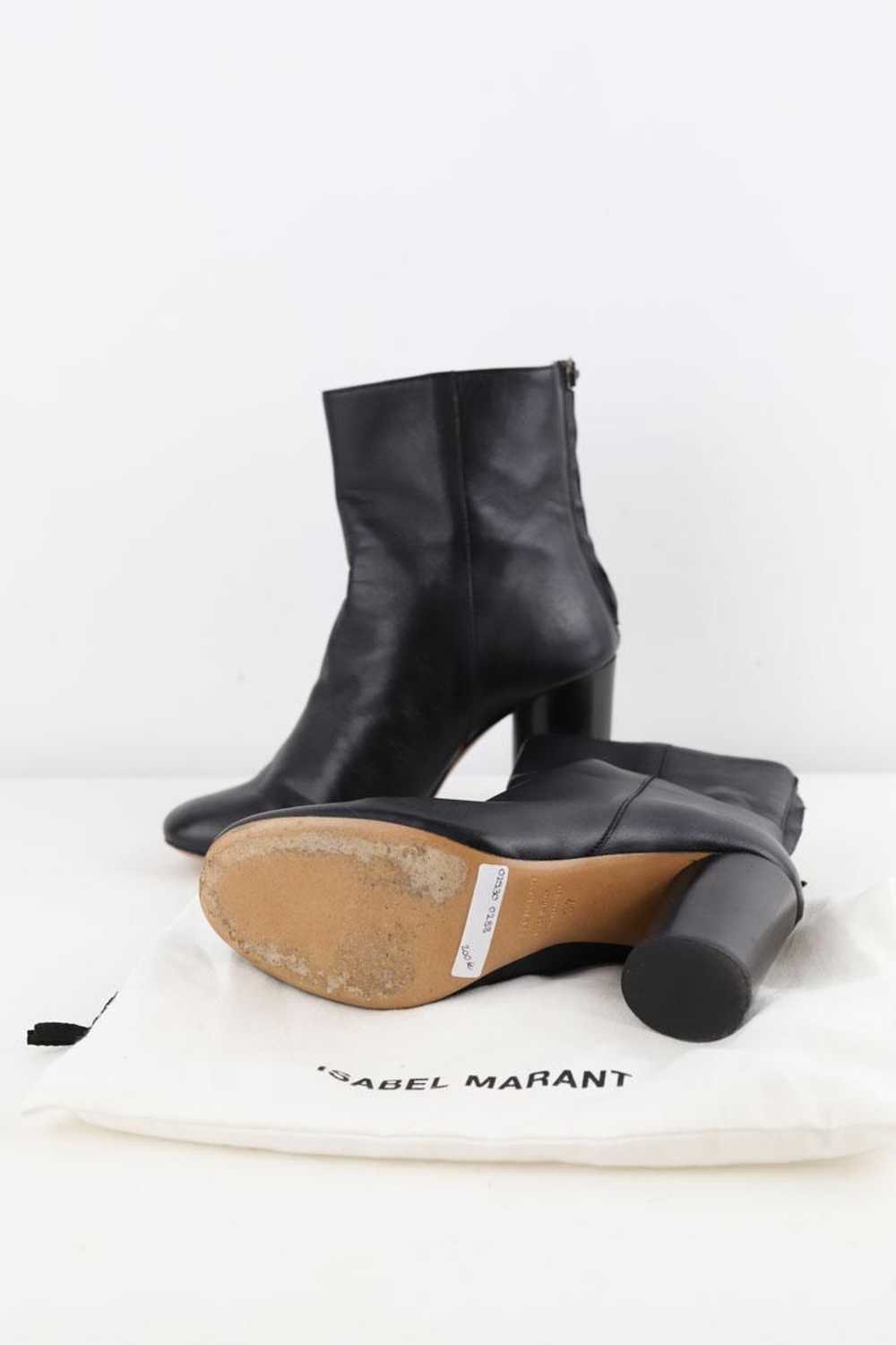 Circular Clothing Boots en cuir Isabel Marant noi… - image 5