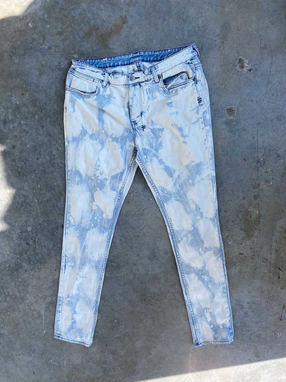 Ksubi Ksubi Bleach Van Winkle Ice Denim Jeans Sz.… - image 2