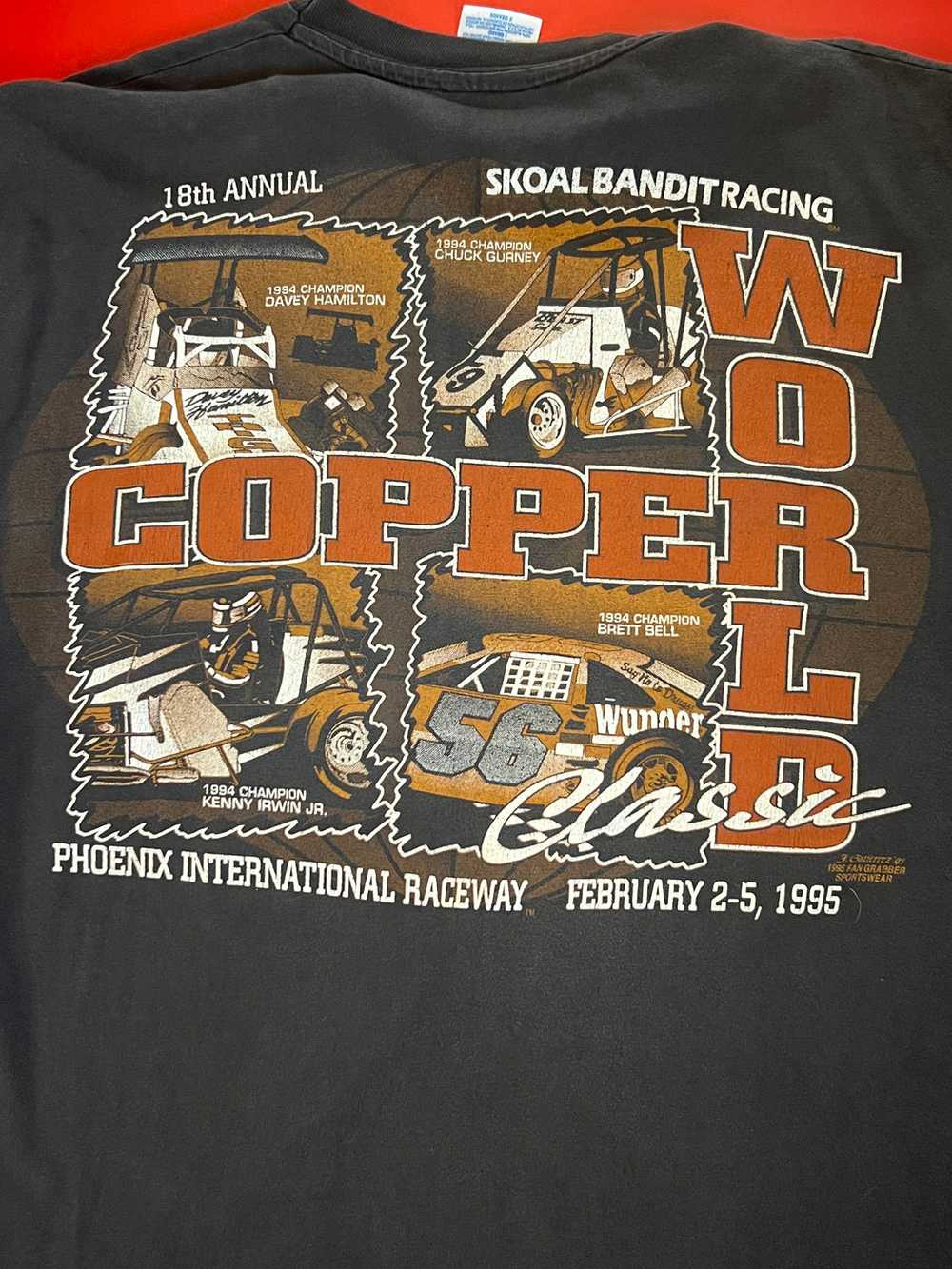 90’s Black Copper World Classic Shirt - image 4