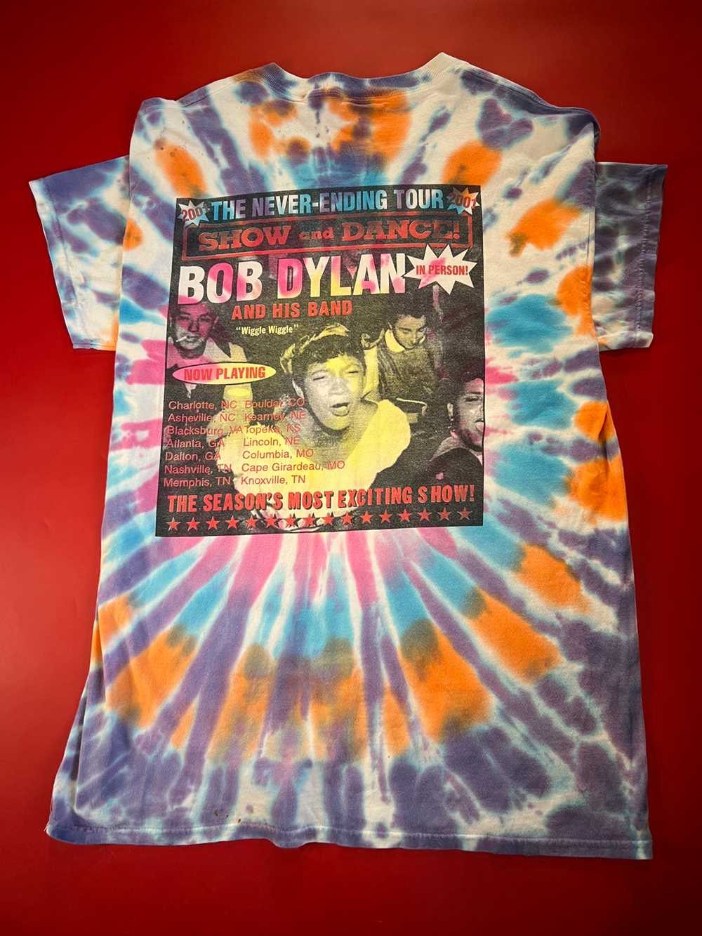 2001 Bob Dylan Tour Shirt - image 3
