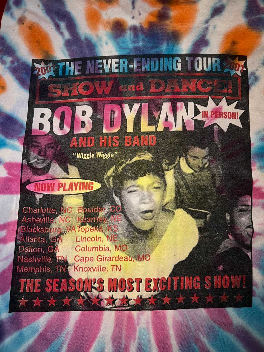 2001 Bob Dylan Tour Shirt - image 4