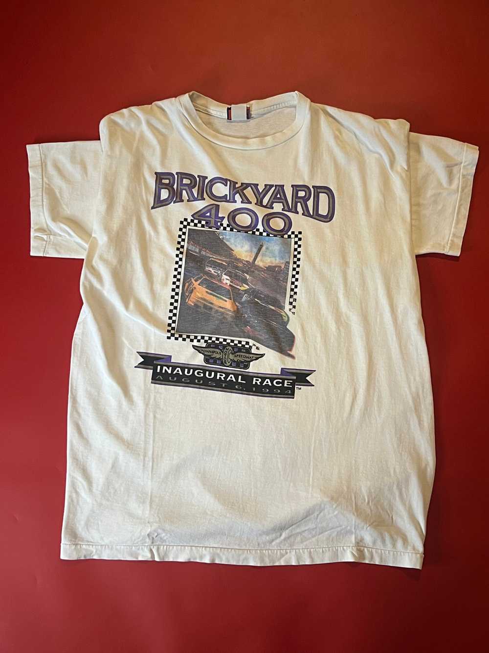 90’s Grey Brickyard 400 Shirt - image 1