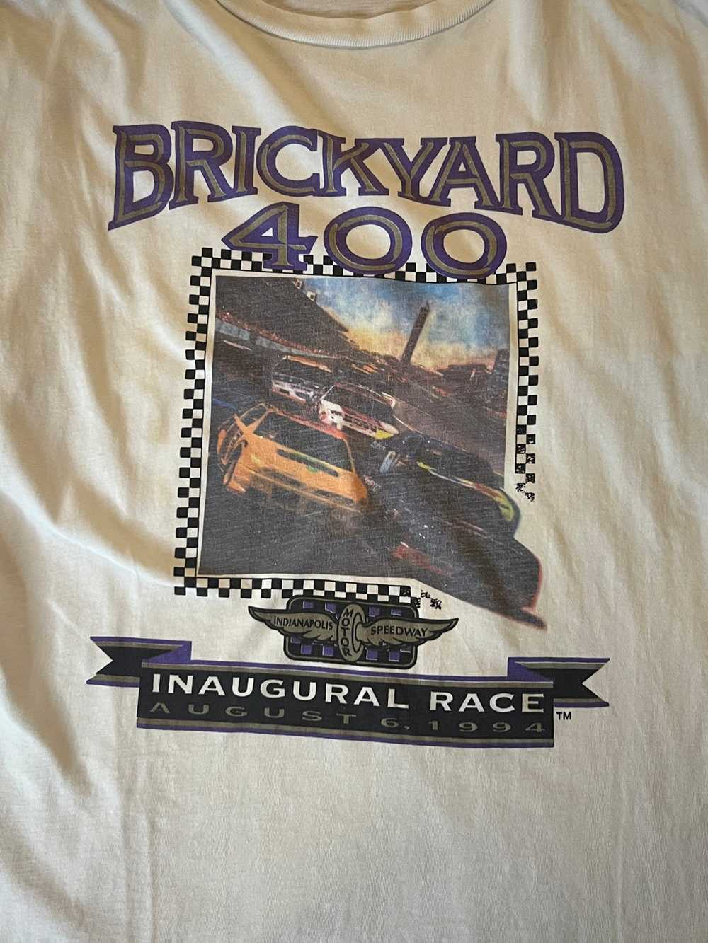90’s Grey Brickyard 400 Shirt - image 2