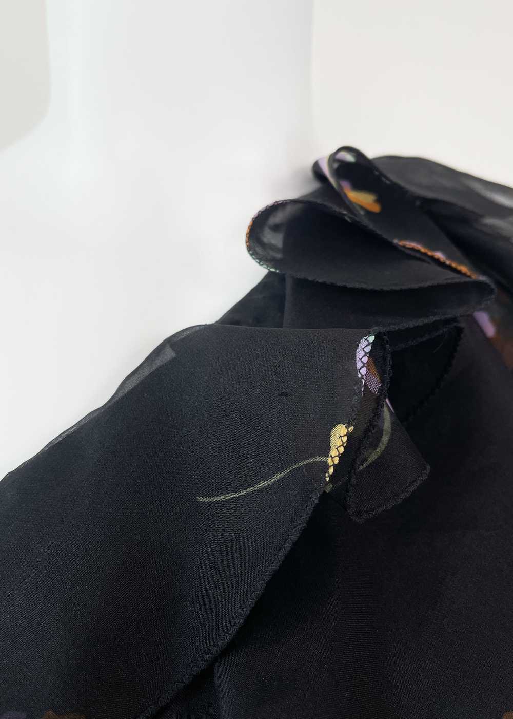Vintage 1970s Bill Blass One Shoulder Dress - image 9