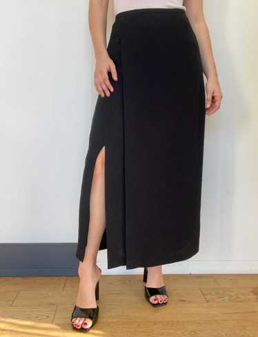 Double Slit Maxi Skirt