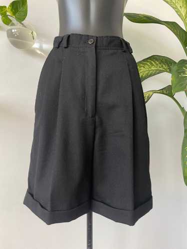 Pleated Trouser Shorts