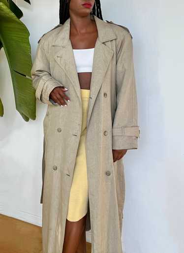 Textured Taupe Trench