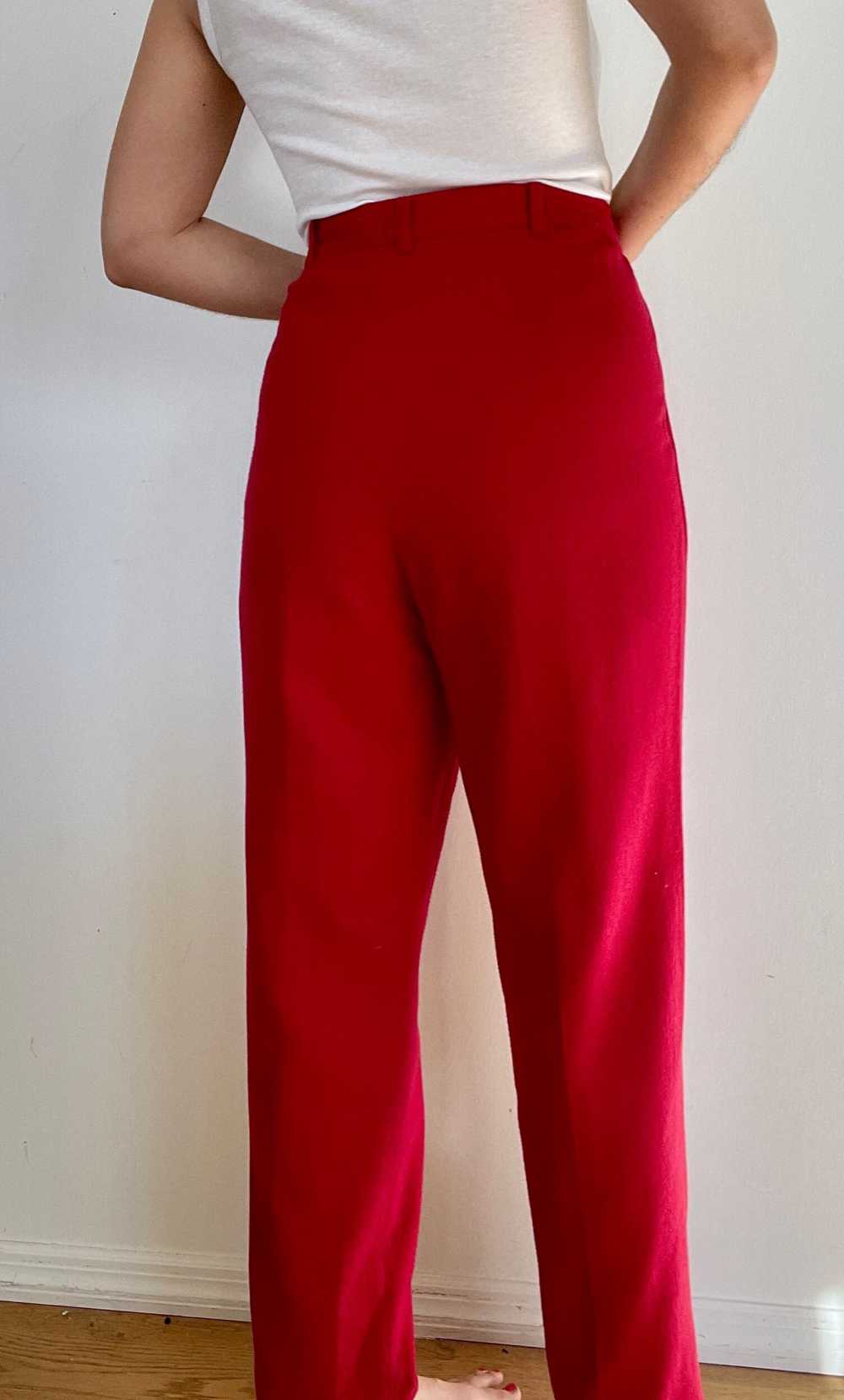 Cherry Wool Trousers - image 3
