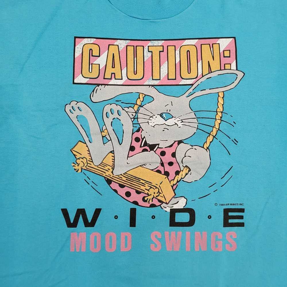 Screen Stars Vintage 1989 Funny Bunny Shirt XL 23… - image 9