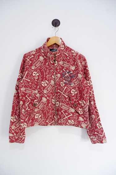 Japanese Brand Leflah Japan Printed Work Jacket - image 1