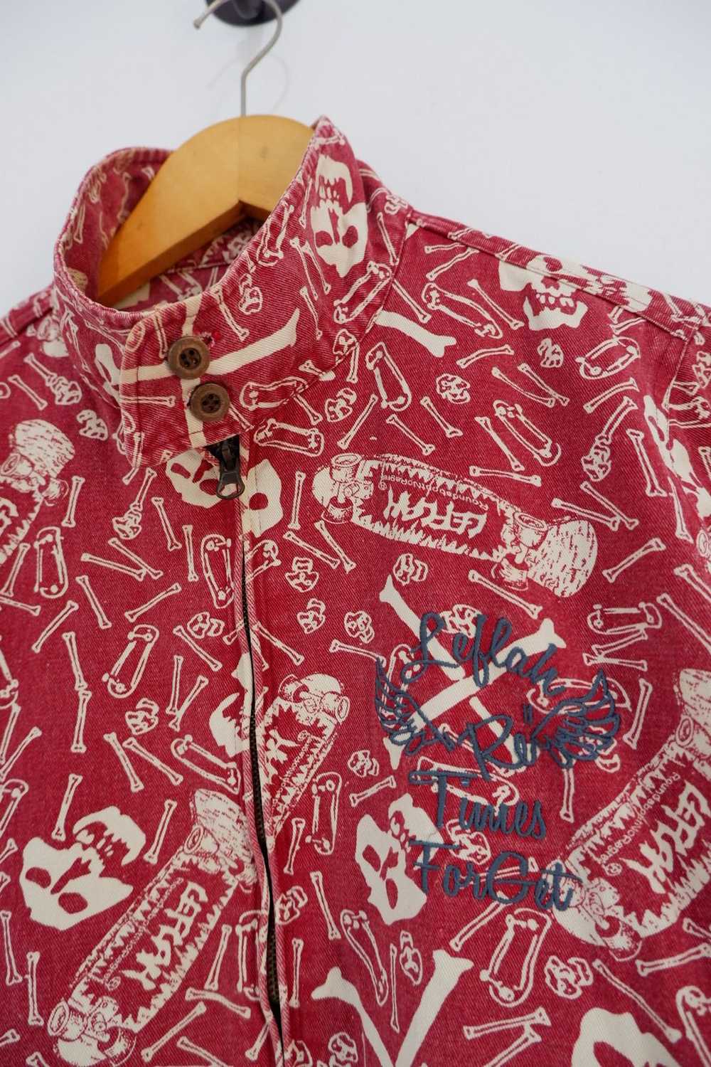 Japanese Brand Leflah Japan Printed Work Jacket - image 3