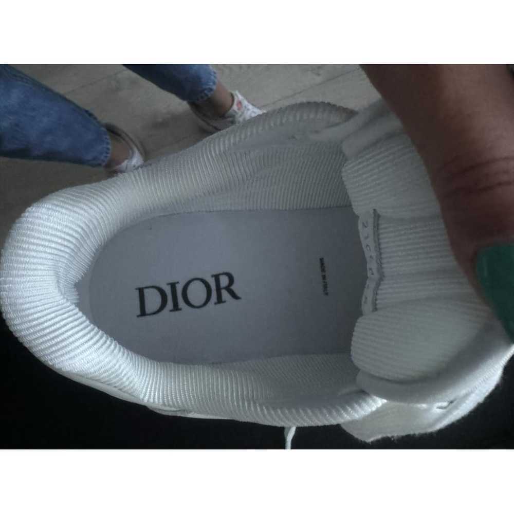 Dior B27 leather low trainers - image 5