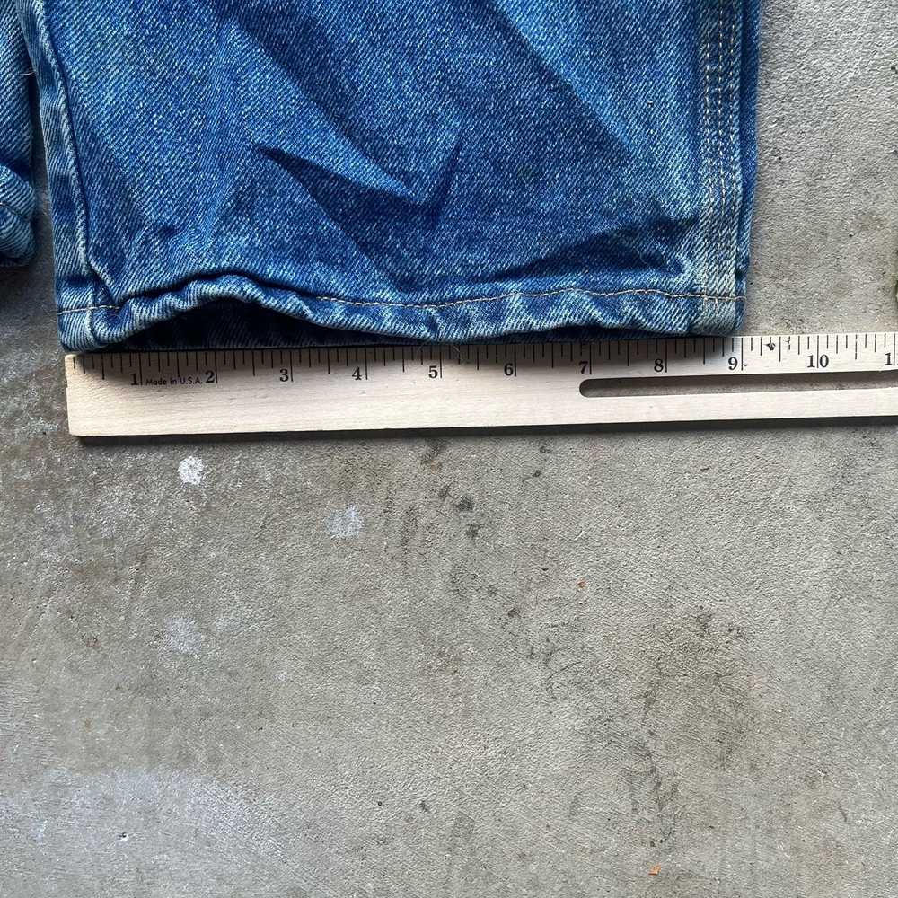 Vintage vintage wrangler riggs double knee jeans … - image 4