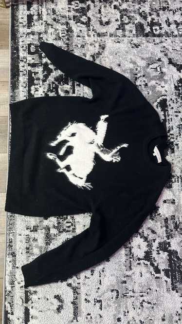 ONE OF THESE DAYS Cowboy Knit Sweater // Black