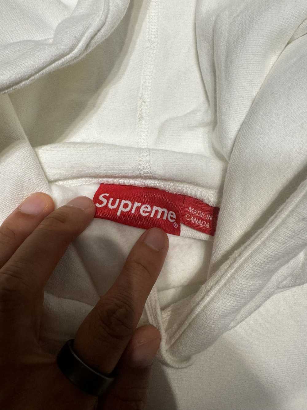 Supreme Supreme white hoodie - image 3