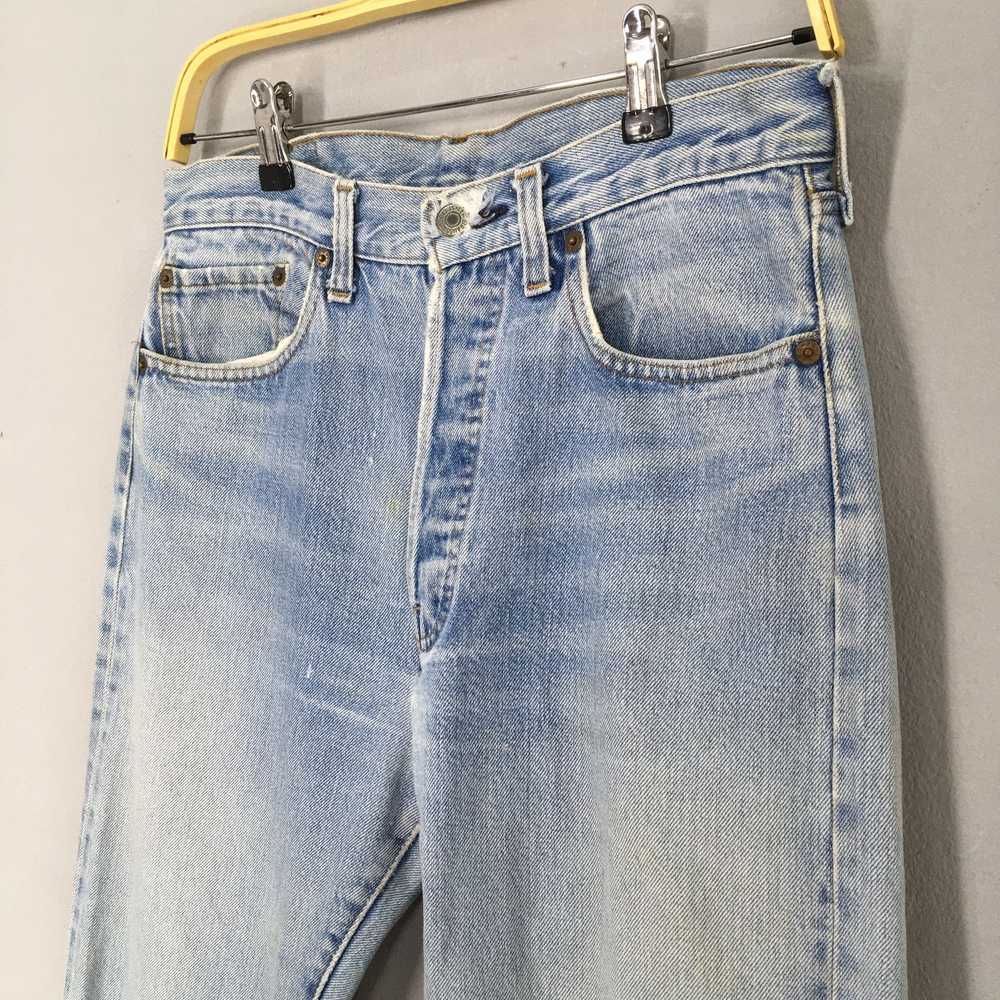 Jean × Levi's × Vintage Size 30x29.5 Vintage 1970… - image 6