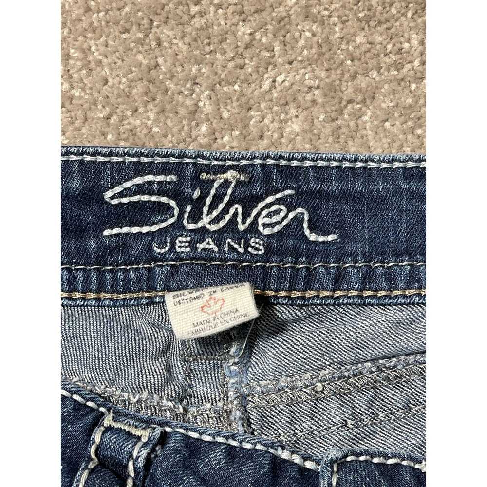 Silver Silver Jeans Womens S Suki Surplus Slim Bo… - image 10