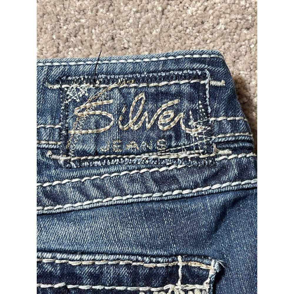 Silver Silver Jeans Womens S Suki Surplus Slim Bo… - image 4