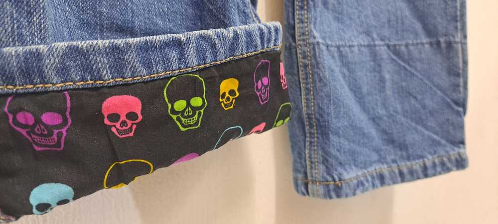 Distressed Denim × Skull Jeans × Streetwear DOUBL… - image 10