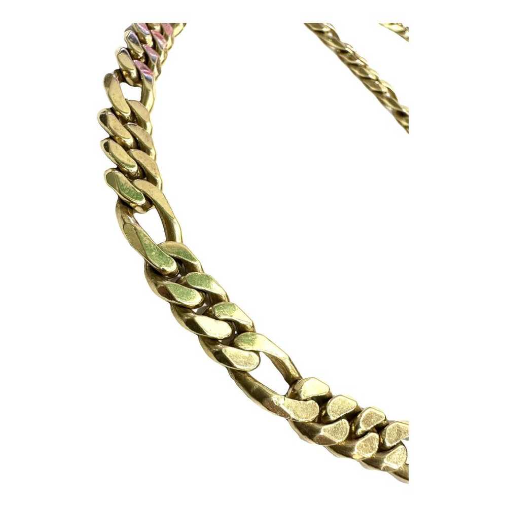 Non Signé / Unsigned Gourmette yellow gold neckla… - image 1