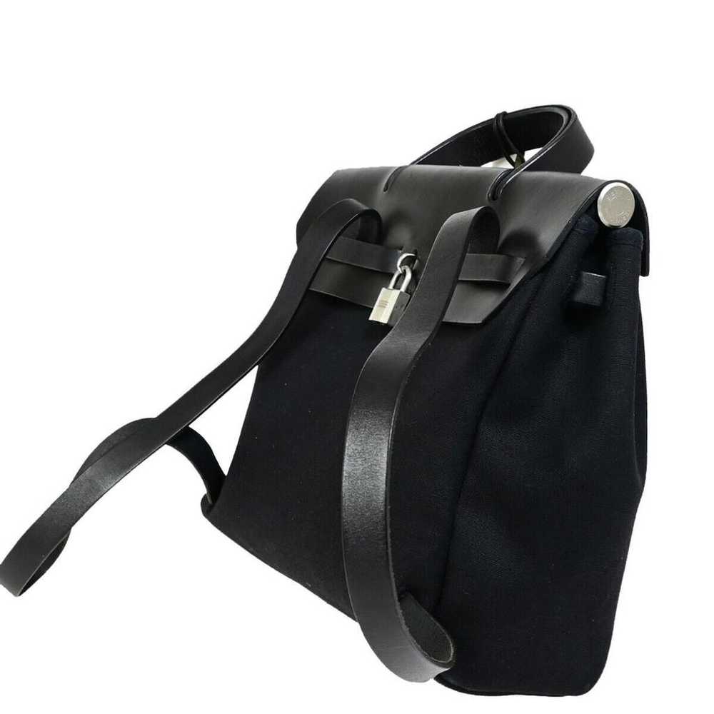 Hermès Herbag cloth backpack - image 10