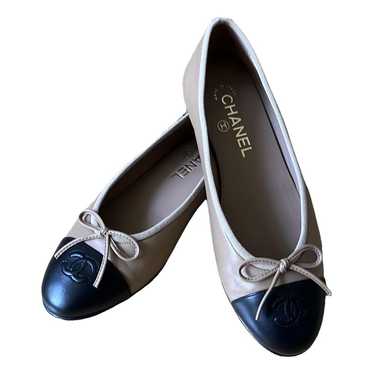 Chanel Leather ballet flats