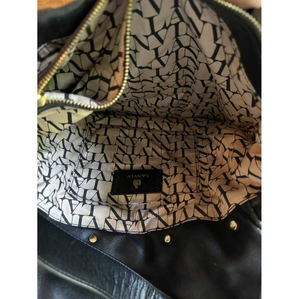 Lanvin Leather satchel - image 6