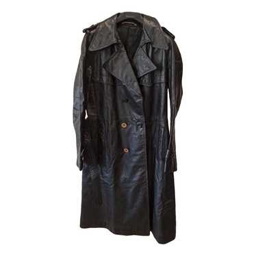 Non Signé / Unsigned Leather coat - image 1