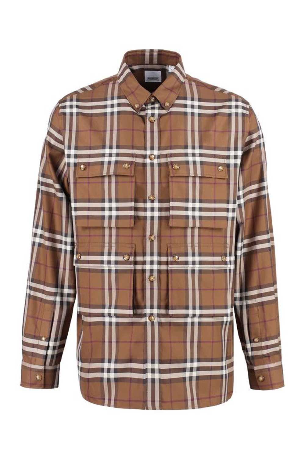 Burberry o1mle0724 Checked Cotton Shirts in Multi… - image 1