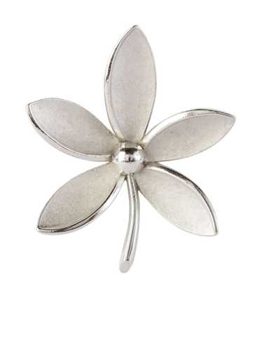 Susan Caplan Vintage 1950s Trifari brooch - Silver