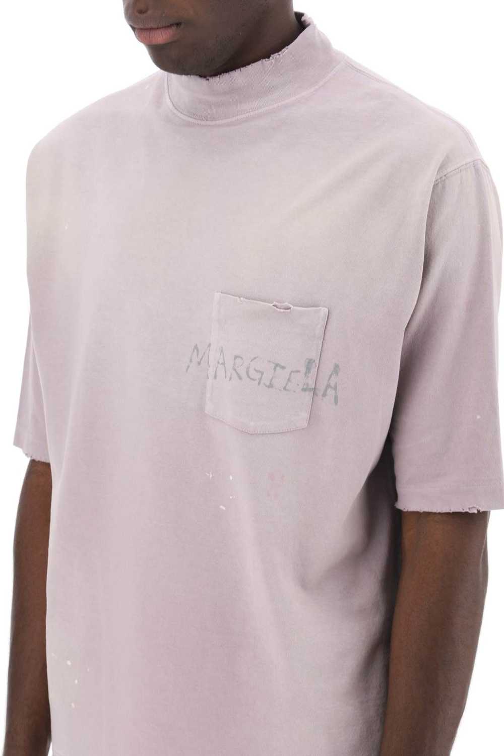 Maison Margiela Handwritten Logo T-Shirt With Wri… - image 4